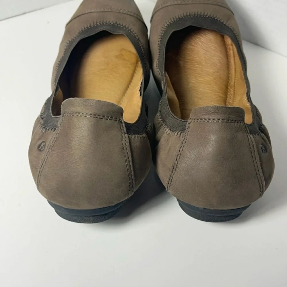 Josef seibel's - brown nubuck ballet flats